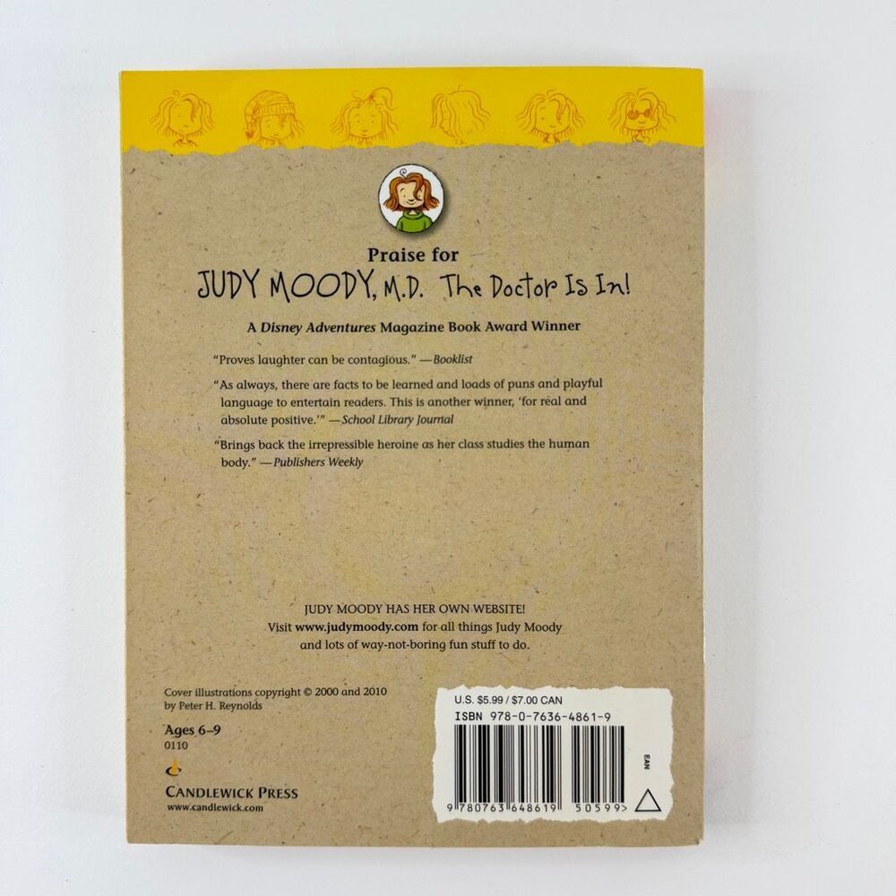 Judy Moody, The Doctor Is In! SIGNED book by Megan McDonald (Paperback) - Picture 3 of 7
